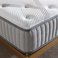 Matelas à Ressorts Populaire et de Bonne Qualité King Size 10 Pouces, en Gros d'Usine, Mousse à Mémoire de Forme Roulé
