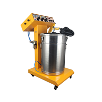 Machine de revêtement de poudre électrostatique automatique KST-201 pour la manière de peinture en aérosol de substrats en métal avec la variété de types de couleurs poudres