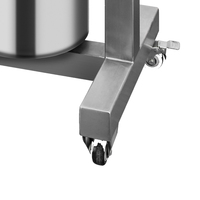 LINKRICH Nieuwe Commerciële Batch Bowl Voedselverwerker Motor 220V 18L Capaciteit Vlees Groente Snijmachine Noten Fruit Verwerking