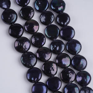 Collar de Perlas de Agua Dulce en Forma de Botón de 12-13 mm, Color Blanco y Rosa, Cuentas Sueltas Semiterminadas para Manualidades, Venta al por Mayor en Zhuji - Product Image 4