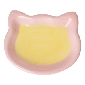 VaryWell Nouveau Bol en Céramique pour Chat avec Motifs Cœur et Fleur, Idéal pour Nourriture en Conserve, Friandises et Aliments Lyophilisés - Product Image 5