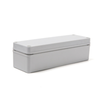 Boîte de jonction électronique ABS étanche à vis en plastique IP65 AG 250*80*70 pour boîtiers électroniques et d'instruments