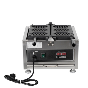 KAINO Mini <span class=keywords><strong>gaufrier</strong></span> électrique commercial Machine à gaufres rotative à <span class=keywords><strong>double</strong></span> bascule - Product Image 6
