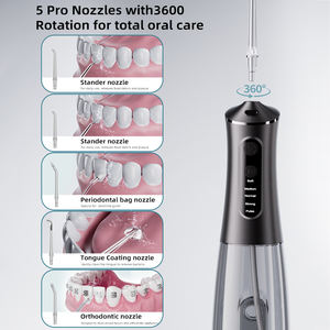 Irrigador Oral de agua eléctrico portátil, irrigador <span class=keywords><strong>Dental</strong></span> profesional, dispositivo de limpieza de dientes recargable - Product Image 4