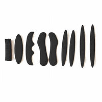 Accessoires de casque de vélo de vélo, tapis noir, casques d'équitation de moto, kits de rembourrage, coussinets de casque pour l'équitation