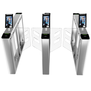 SUS 304 S không thấm nước ngoài trời tự động RFID QR đọc mã an ninh cao swing turnstile rào cản cổng kiểm soát truy cập turnstiles - Product Image 2