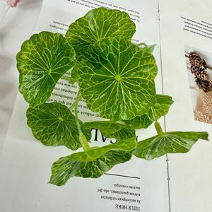 Queyiyi Flowers Artificial Pennywort <b>Plant</b> <b>30cm</b>-100cm Green <b>Indoor</b> Desk Decor Bonsai Style <b>Potted</b> <b>Plant</b> Ornament - Product Image 3