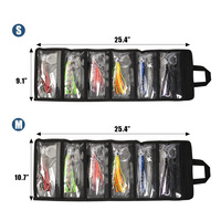Appâts souples en résine de silicone Riged, 6 pièces/paquet, 16,5 cm/22,8 cm, jupe de calmar marlin, leurres de traîne