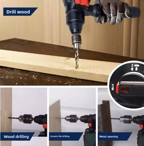 สว่านเจาะกระแทกสำหรับรื้อถอนเครื่องมือไฟฟ้าเครื่องเจาะสว่านหมุนบิต - Product Image 6