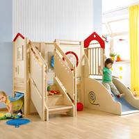 Équipements de jeux d'intérieur en bois pour enfants, aire de jeux pour la maternelle, la garderie, l'environnement d'apprentissage, fournitures de loisirs