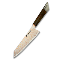 Offre Spéciale en ligne Couteaux de cuisine japonais multi-usages Couteau Kiritsuke Damas en cuivre 33 couches