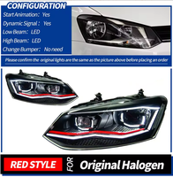 LED-Scheinwerfer für POLO 2011-2018 für 12V Plug-and-Play Auto-Montage Hochwertige Neue Zustand Autozubehör-Beleuchtung