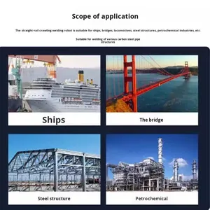 Nouveau robot de soudage flexible sur chenilles, rotatif automatique secondaire pour pipelines, équipement de soudage neuf, Weldi - Product Image 3