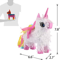 Nicro Kid Party Cheap Wholesale Custom Toy Manufacture Design Donkey Unicorn Llama Mini Pinatas for Birthday