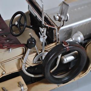 1909 Silver Ghost 1:12-Maßstab Handgefertigtes Metallmodell Klassisches Oldtimer-Auto Antike Heimdekoration Kunst Sammlerstück Geschenk - Product Image 5