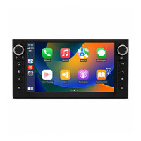 Autoradio Android 7 pouces pour Toyota Corolla 2 Din Écran tactile CarPlay sans fil Android Auto Navigation GPS
