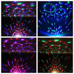 Mini projecteur LED RGB à commande sonore pour voiture/fête, boule disco <span class=keywords><strong>DJ</strong></span>, éclairage d'ambiance pour Noël - Product Image 6