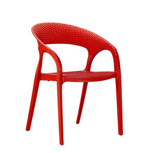 Accoudoir PP <span class=keywords><strong>Fauteuil</strong></span> <span class=keywords><strong>Ergonomique</strong></span> Confort Design Empilable pour Restaurant Bureau Chaise de Salle à Manger en Plastique - Product Image 1