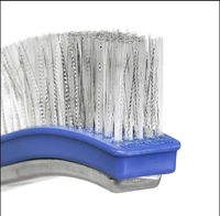 Brosse de nettoyage de piscine à tête sous vide en acier inoxydable 304 de 18 pouces de haute qualité, durable et efficace