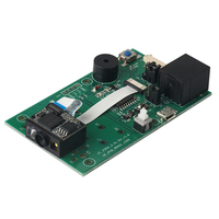 DE2120 modul pemindai Mini tertanam TTL232 1D QR Raspiberry Pi, mesin pemindai kode batang genggam POS/PDA untuk pemindaian 2D