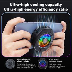 Sarafox X5โปรตัวระบายความร้อนโทรศัพท์, ตัวต่อ funcooling RGB แม่เหล็ก/คลิป2in1เย็นสุดๆสำหรับ iOS/แอนดรอยด์อัจฉริยะตู้เย็นแสนสนุกแบบปรับได้ - Product Image 4