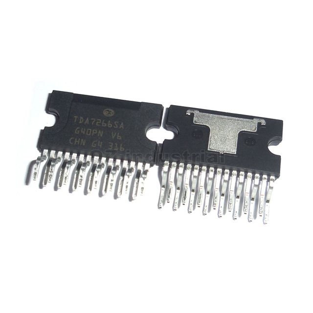 QZ TDA7266SA original electronic component 7W+7W Dual Bridge Amplifier IC ZIP-15 TDA7266 TDA7266S TDA7266SA
