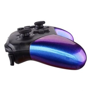 EXtremeRate Chameleon Red Purple Blue Right and Left Grip Shell DIY Replacement Handle Grips for Nintendo <b>Switch</b> Controller - Product Image 6