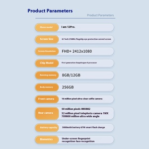 All'ingrosso per uso cellulare Phonesfor Real Me 12 Pro 5G Smartphone film-livello ritratto Telephoto 2160Hz protezione per gli occhi - Product Image 2