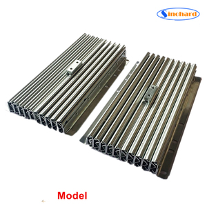 Aluminium Multi-Plooien Verlenging Telescopisch Mechanisme Transformator Tafel Schuif Rail - Product Image 6