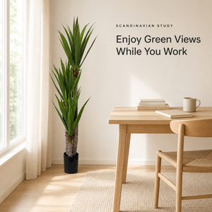 Planta Artificial de Sisal de 170 cm, Árbol de Yucca Artificial Realista, <span class=keywords><strong>Agave</strong></span> Artificial de Hoja Perenne, Sin Necesidad de Riego, Decoración para el Hogar, Oficina, Sala de Estar - Product Image 6
