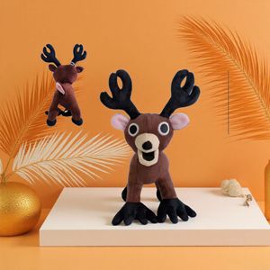 Nuevo Peluche <span class=keywords><strong>de</strong></span> Reno Navideño 99 Noches en el Bosque <span class=keywords><strong>de</strong></span> los Ciervos, Relleno <span class=keywords><strong>de</strong></span> Algodón PP, 31-50cm, 0-24 Meses - Product Image 2