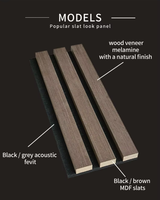 Panneau mural acoustique en bois MDF ignifuge, 0,9 mm, réduction du bruit, décoration flexible pour chambre à coucher, hôtel