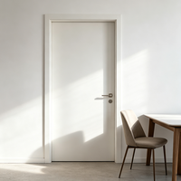 Porte d'appartement à finition non peinte, largeur jusqu'à 1200 mm, isolation acoustique 30 dB pour projets immobiliers