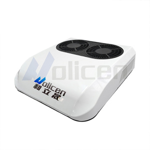 High Quality <b>24V</b>/12V <b>Battery</b>-Powered Integrated Roof-Mounted Parking Air Conditioner Cheap Price New Conditioner - Product Image 1