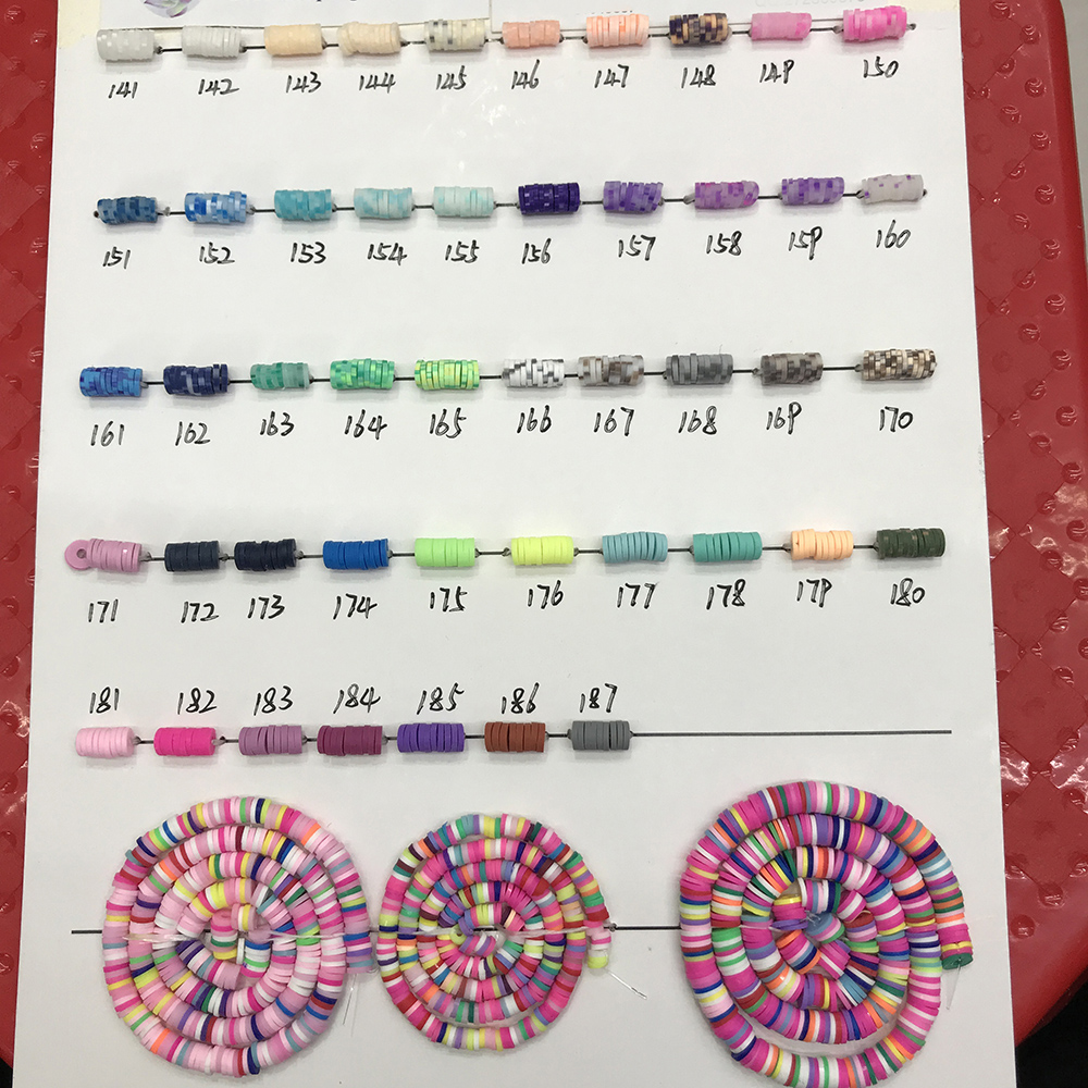 Perline Rotonde In Argilla Piatte 15 Colori Per Accessori Per Bracciali E Collane Fai Da Te 96715893