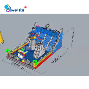 <span class=keywords><strong>Inflatable</strong></span> Fun City Trẻ Em Sử Dụng Sân Chơi Thiết Bị <span class=keywords><strong>Combo</strong></span> Bounce House Để Bán - Product Image 2