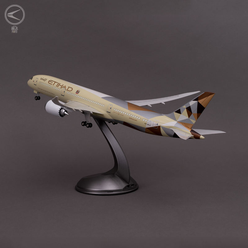 Boeing 787-9 Etihad Airlines Model Airplanes - Scale 1/150