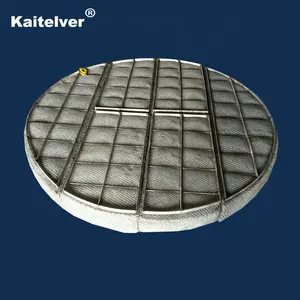 Stainless steel AISI 304 316 and plastic polyester nylon wire mesh demister & mist eliminator pad