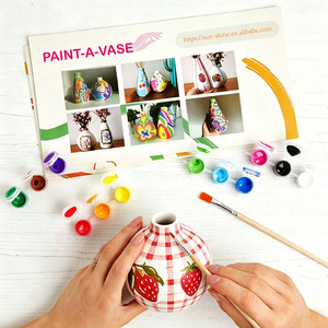 Kit de <span class=keywords><strong>Pintura</strong></span> para Jarrones de Cerámica, No Tóxico, Apto para Alimentos, <span class=keywords><strong>Pintura</strong></span> Impermeable, Juego de Cerámica para Decoración del Hogar, Fabricante con 20 Años de Experiencia - Product Image 1