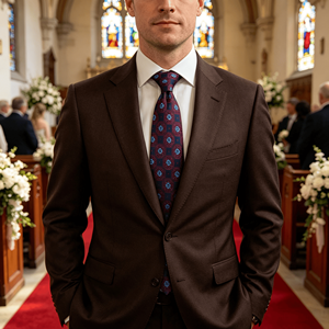 Nouvelle cravate de mariage pour homme, cravates à fleurs, accessoires de col pour homme d'affaires, livraison directe, cadeau pour le marié - Product Image 2