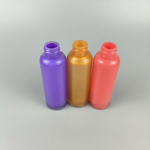 Bouteilles de préforme en plastique PET 24mm rose lourd <span class=keywords><strong>orange</strong></span> et violet/conteneur de bouteille cosmétique en plastique de couleur dégradée d'injection - Product Image 1