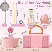Coffret de Matcha Japonais Personnalisable avec Logo – Nouveauté 2025 – Fouet à Matcha en Bambou Chasen – Kit Thé Matcha