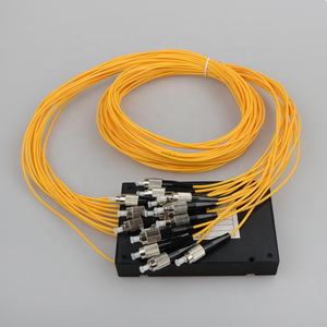 CCTV DVR <span class=keywords><strong>IPVS</strong></span> NVR Splitter 1x16 FC Fibra óptica PLC ABS Tipo de caja 2,0mm 1M FTTH FC/UPC 1:16 G657A1 Monomodo - Product Image 3