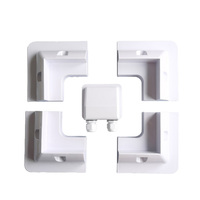 Supports de fixation pour panneaux solaires en ABS étanche, kit de montage tout-terrain pour camping-car, camping, bateau, accessoires