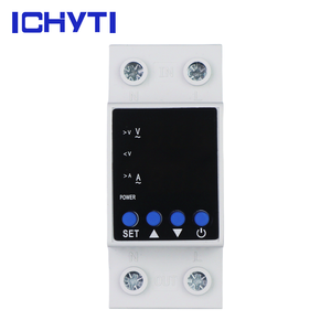 Protector de Voltaje Ajustable CHYT de Cobre 2P 63A, Relé de Alta Calidad 110V/220V Monofásico, Nominado para <span class=keywords><strong>SVC</strong></span>, con Pantalla LCD de Cobre PC - Product Image 3
