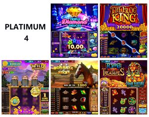 Máquina de Juegos de Habilidad Diamond Platinum 4 de QIQU USA, Popular en Salas de Juego, con Pantalla Dual, 5 en 1, 1 Año de Garantía, Placa de Juego para PC - Product Image 3