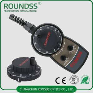 Rueda de Mano con Codificador Magnético de Plástico Sellado MPG de 4/5/6 Ejes con Cable Espiral y Botón de Parada de Emergencia - Product Image 3
