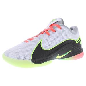 รองเท้าบาสเก็ตบอล Nike Air Zoom Hyperdunk Xii สีขาวโวลท์โกลว์ มีเดียมแอช สำหรับทุกเพศ - Product Image 1