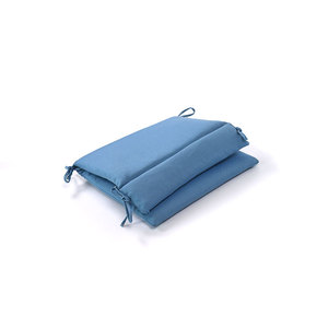 Cojines de asiento profundo para exteriores, cojín reclinable de playa de gran tamaño con lazos, amarillo, venta al por mayor de fábrica - Product Image 4