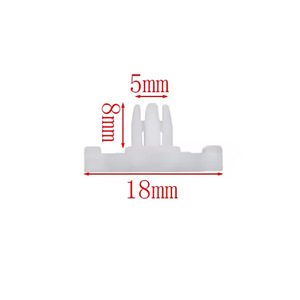 Bmw 3 Series E46 Roof Rainwater Deflector Channel Retainer Clips 51138204858 <b>Abs</b> Replacement Parts - Product Image 4